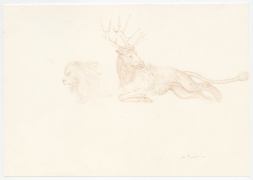 HQ18-CS11448D Lion cerf