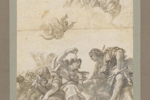 Wolff_Das Mahl der Kleopatra und des Marcus Antonius_um 1680